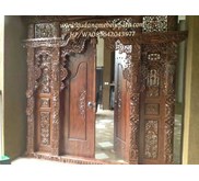 Pintu Gebyok Gapura Utama Ukir 3 Dimensi