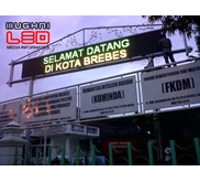 Papan Running Text (Teks  Berjalan) Info Layanan Masyarakat