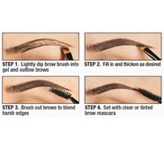 grosir landbis eyeliner & eyebrow gel 3 in 1
