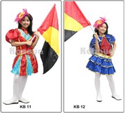 KOSTUM DRUM BAND COLOR GUARD