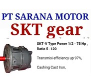 SKT GEARBOX MOTOR PT SARANA GEAR MOTOR SKT GEAR REDUCER