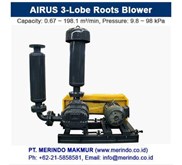 AIRUS roots blower Indonesia
