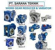 Worm Gear NmrV , Variator , Brake Gear Motor