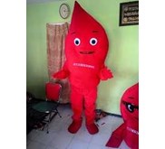 KOSTUM BADUT PMI MASKOT