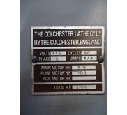 Mesin Bubut Colchester Latthe