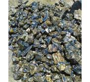 BLUE AMBER STONE - BATU AMBER BIRU - ROUGH - NATURAL