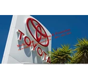 Huruf Timbul  Galvanil Frontlight TOYOTA