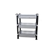 RAK DOKUMEN VALENTINO SS3 SILVER METALIK SPL