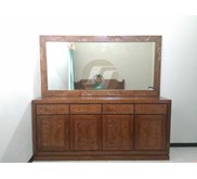 Buffet Rias Minimalis Modern Ukiran Meteor