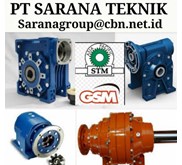 STM GEARBOX  PLANETARY GEARBOX PT SARANATEKNIK MOTOR WORM