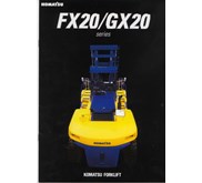 Forklift Komatsu 15-25 Ton CBU Jepang