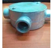 Circular Surface Box 3 Way G-16 Alumunium