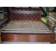 Dipan Minimalis Jati Tangga Ukir Obat Nyamuk