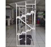Jirifarm Paket Starterkit Hidroponik NFT 80 LT 2 Tingkat w/Solartuff