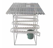 Jirifarm Paket Starterkit Hidroponik NFT Model-L 60 LT w/ Solartuff