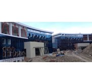Pemasangan Curtain Wall Kaca Stopsol & ACP 