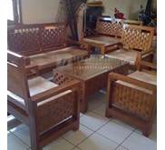 Kursi Tamu Minimalis Jati Kepang