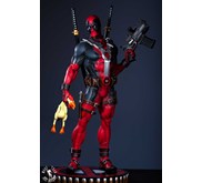 Rak Buku Melayang Ukir Deadpool