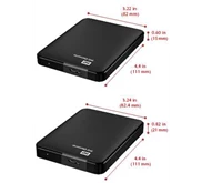 Harddisk External 2,5 WD Elements 1TB Atau 1000GB