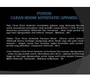 Harga Pakaian Clean Room Antistatic 