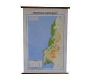 Peta Provinsi Sulawesi Barat (Bingkai)