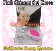 Alat Pengencang Kulit Wajah Pink Skinner Beauty Set Korea