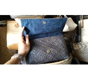 Dompet Clutch Rotan Bali Wanita, Code: DRHTO