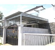 Kanopi Besi Rangka Galvalum & Besi Holo
