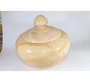 Kerajinan Toples Cepuk dari Batu Onyx Super