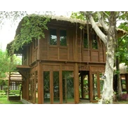Rumah Kayu Minimalis 2 Lantai Ukuran 450 x 900cm