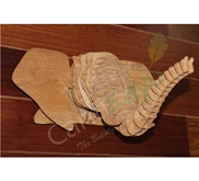 Small Elephant Head/Kepala Gajah Kecil/Oak Wood/Kayu Oak