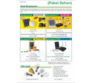 Lampu Sehel Solar Cell