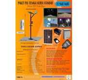 PJU Tenaga Surya 50W Standar