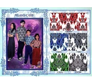 Batik Pelangi Seragam Sekolah