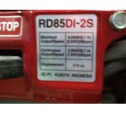 Mesin Diesel Kubota RD 85DI-2S