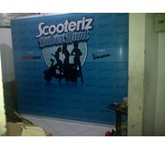 Supplier  Backwall Portable  / Backdrop portable  MURAH