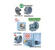 Ring Blower dan Turbo Blower chuan Fan