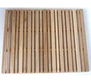Wooden Dormat - Bathmat Jati- Bali - Unique Carpet & Deco Bali