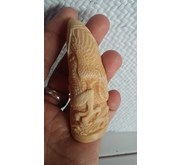 Pipa rokok pauss ukir naga