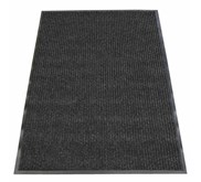 Karpet Keset Kantor Rumah warna Hitam Rib ukuran 40 x 60 cm