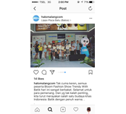 Maskot kostum badut Bloom Malang