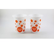 Cup Gelas Plastik bermotif