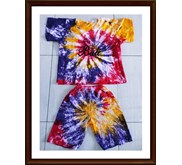 Baju Setelan Anak Kaos Pelangi