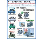 RING BLOWER & AIR COMPRESSOR ALL MERK PT SARANA TEKNIK