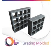 Grating Molded
