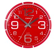 JAM DINDING OSTAR RING MERAH DIAMETER 36 CM 