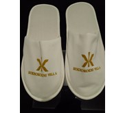 Sandal Hotel slop Bahan Hylet Logo sablon