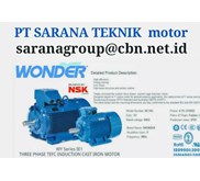 WONDER AC MOTOR  ELECTRIC PT SARANA TEKNIK MOTOR WONDER