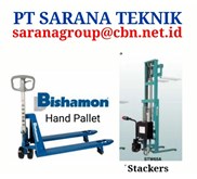 BISHAMON HAND PALLET & STACKER PT SARANA TEKNIK