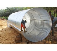 Pipa Gorong Gorong Nestable Flange E-100